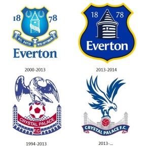 everton and palace old ves new